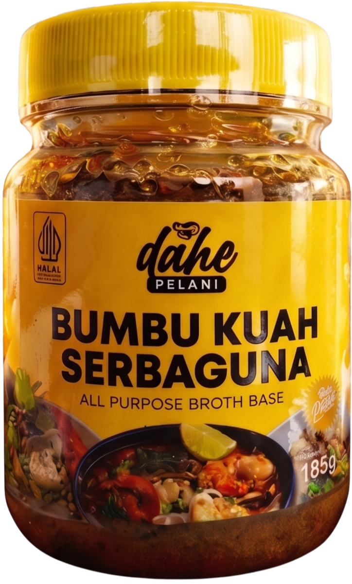 Botol Kaca Bumbu Dahe Pelani